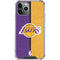 NBA Los Angeles Lakers Canvas iPhone 12 Pro Clear Case