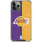 NBA Los Angeles Lakers Canvas iPhone 12 Pro Max Clear Case