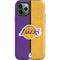 NBA Los Angeles Lakers Canvas iPhone 12 Pro Max Impact Case
