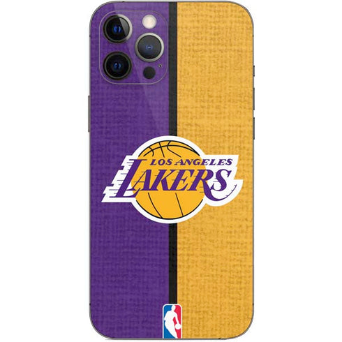 NBA Los Angeles Lakers Canvas iPhone 12 Pro Max Skin