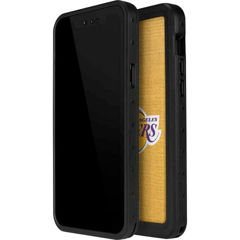 NBA Los Angeles Lakers Canvas iPhone 12 Pro Waterproof Case