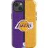 NBA Los Angeles Lakers Canvas iPhone 13 Impact Case
