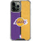 NBA Los Angeles Lakers Canvas iPhone 13 Pro Max Clear Case