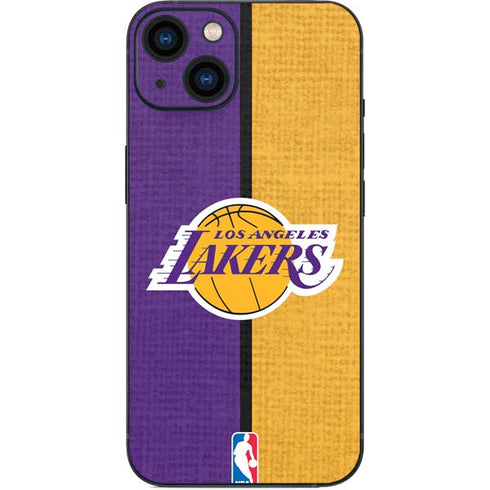 NBA Los Angeles Lakers Canvas iPhone 13 Skin
