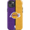 NBA Los Angeles Lakers Canvas iPhone 14 Impact Case
