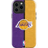 NBA Los Angeles Lakers Canvas iPhone 14 Pro Max Impact Case