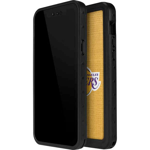 NBA Los Angeles Lakers Canvas iPhone 14 Pro Max Waterproof Case