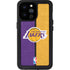NBA Los Angeles Lakers Canvas iPhone 14 Pro Max Waterproof Case