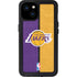 NBA Los Angeles Lakers Canvas iPhone 15 Plus Waterproof Case