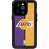 NBA Los Angeles Lakers Canvas iPhone 15 Pro Waterproof Case