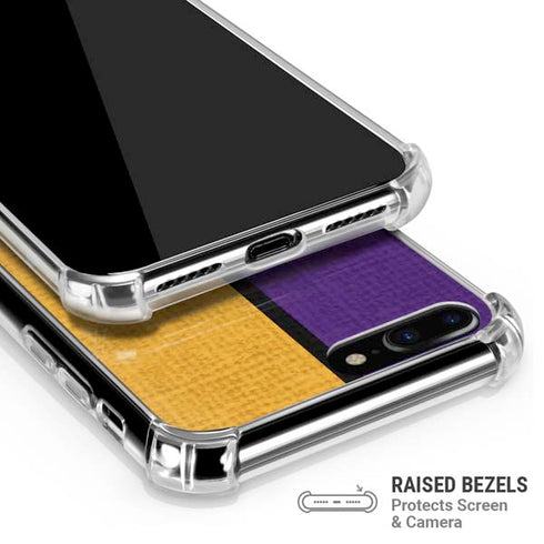 NBA Los Angeles Lakers Canvas iPhone 7/8 Plus Clear Case