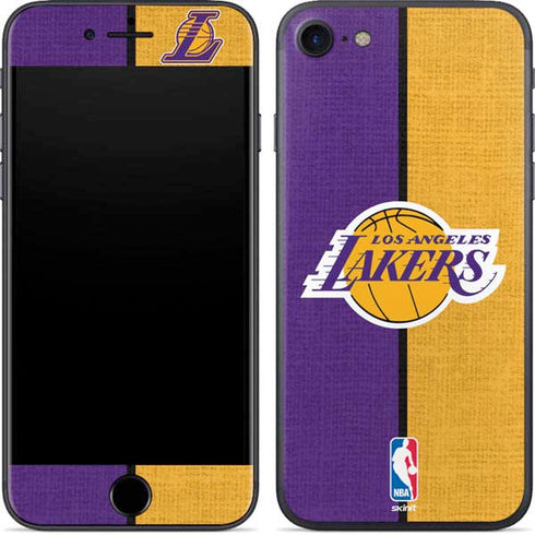 NBA Los Angeles Lakers Canvas iPhone 7 Skin