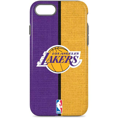 NBA Los Angeles Lakers Canvas iPhone 8 Pro Case