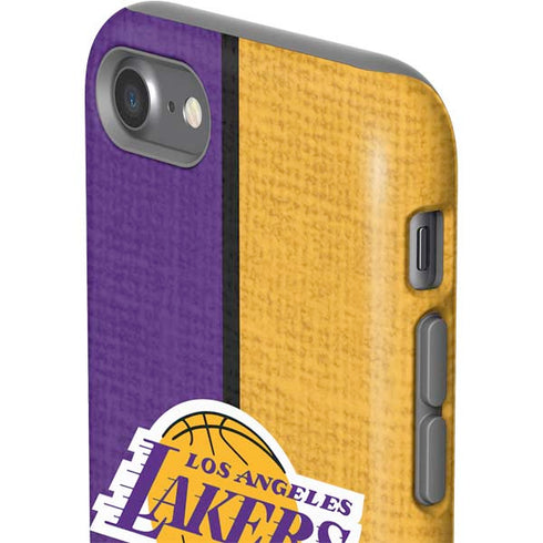 NBA Los Angeles Lakers Canvas iPhone SE (2nd & 3rd Gen) Pro Case