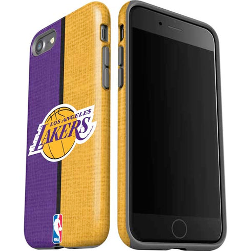 NBA Los Angeles Lakers Canvas iPhone SE (2nd & 3rd Gen) Pro Case