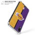 NBA Los Angeles Lakers Canvas iPhone XR Clear Case