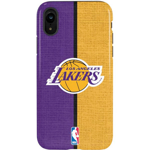 NBA Los Angeles Lakers Canvas iPhone XR Pro Case