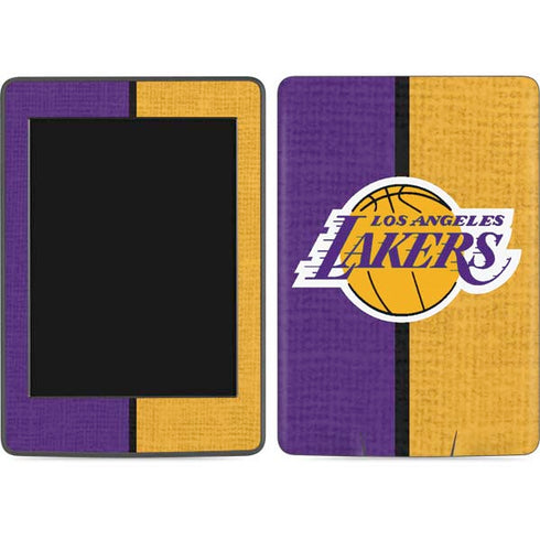 NBA Los Angeles Lakers Canvas Amazon Kindle Skin