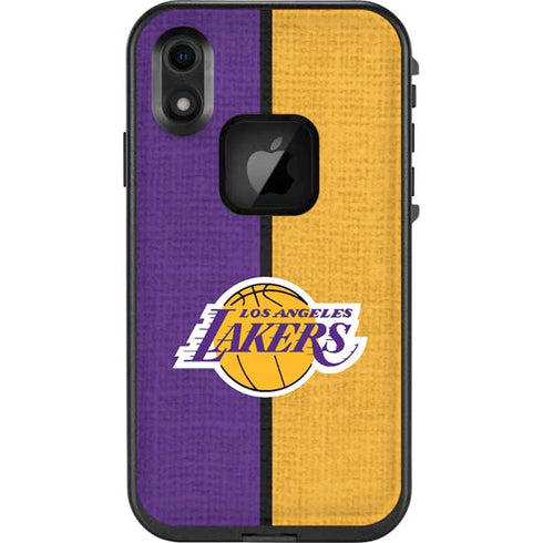 NBA Los Angeles Lakers Canvas LifeProof Fre iPhone Skin