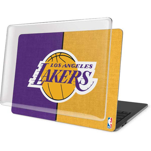 NBA Los Angeles Lakers Canvas MacBook Pro 13in (2020) Case plus Skin