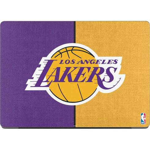 NBA Los Angeles Lakers Canvas MacBook Pro 14in (2021-24) Skin