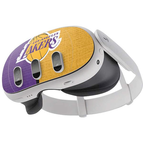 NBA Los Angeles Lakers Canvas Meta Quest 3 Skin