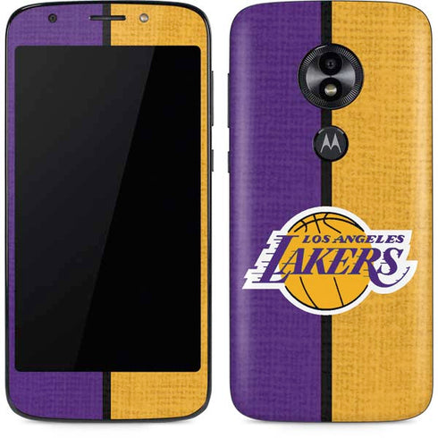 NBA Los Angeles Lakers Canvas Moto E5 Play Skin