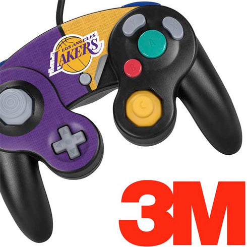 NBA Los Angeles Lakers Canvas Nintendo GameCube Controller Skin