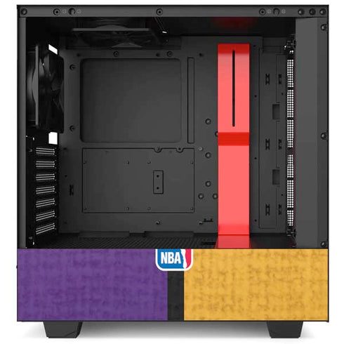 NBA Los Angeles Lakers Canvas NZXT H510 Compact ATX Mid-Tower Case Skin