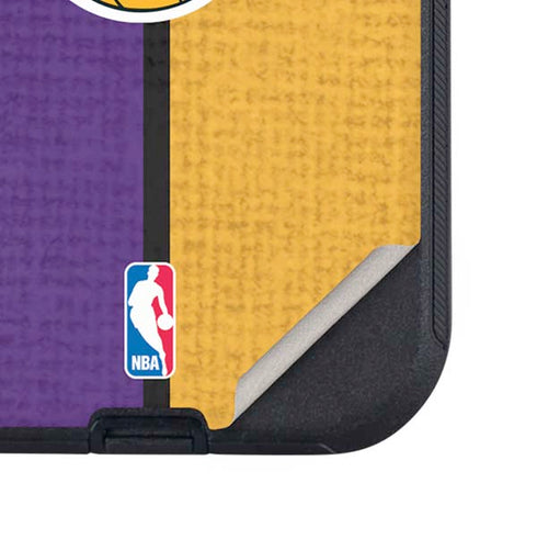 NBA Los Angeles Lakers Canvas Otterbox Defender iPhone Skin