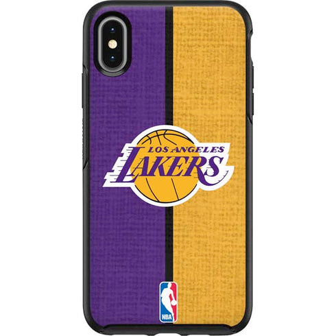 NBA Los Angeles Lakers Canvas Otterbox Symmetry iPhone Skin