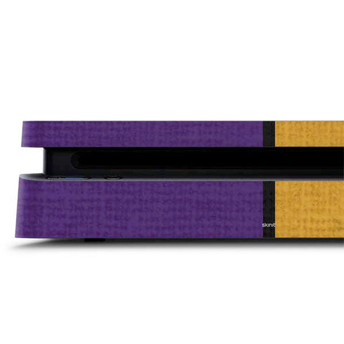 NBA Los Angeles Lakers Canvas PS4 Slim Skin