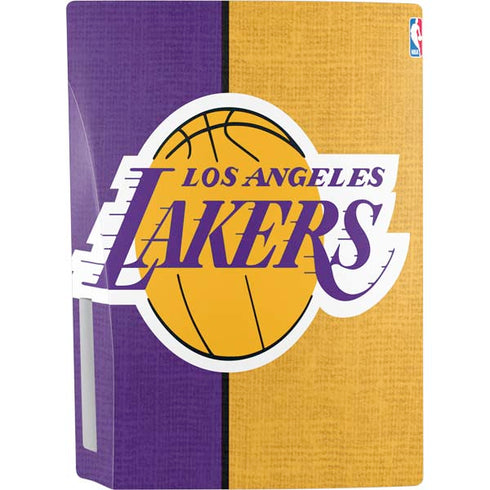 NBA Los Angeles Lakers Canvas PS5 Console Skin