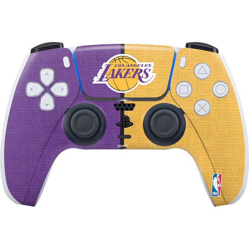 NBA Los Angeles Lakers Canvas PS5 Controller Skin
