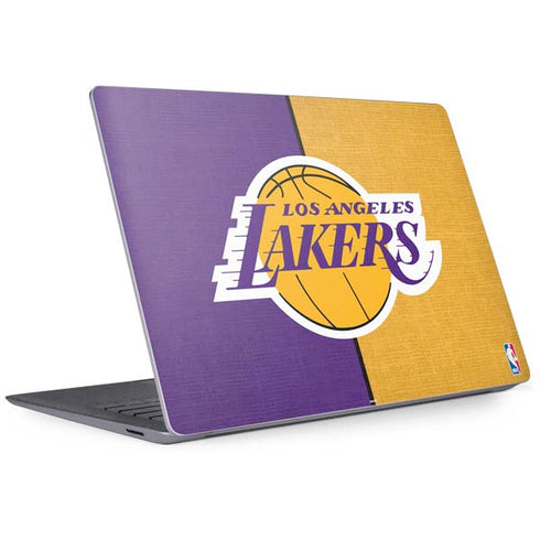 NBA Los Angeles Lakers Canvas Surface Laptop 3 13.5in Skin