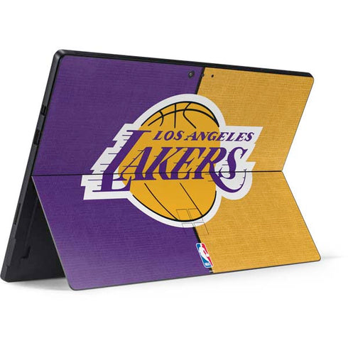NBA Los Angeles Lakers Canvas Surface Pro 6 Skin