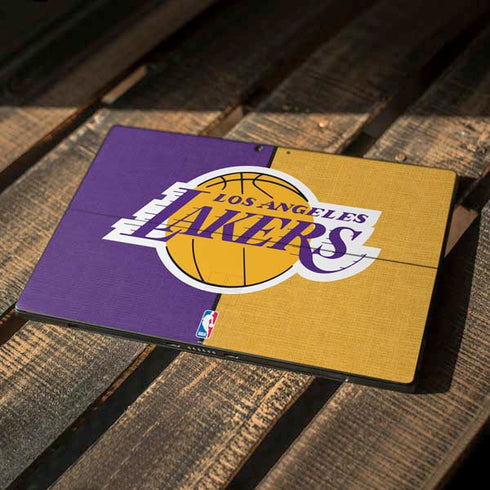 NBA Los Angeles Lakers Canvas Surface Pro 6 Skin