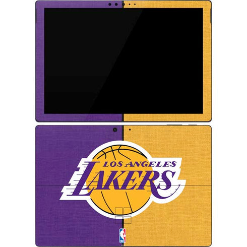 NBA Los Angeles Lakers Canvas Surface Pro 7 Skin
