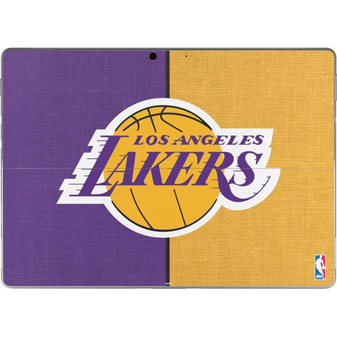 NBA Los Angeles Lakers Canvas Surface Pro 9 Skin