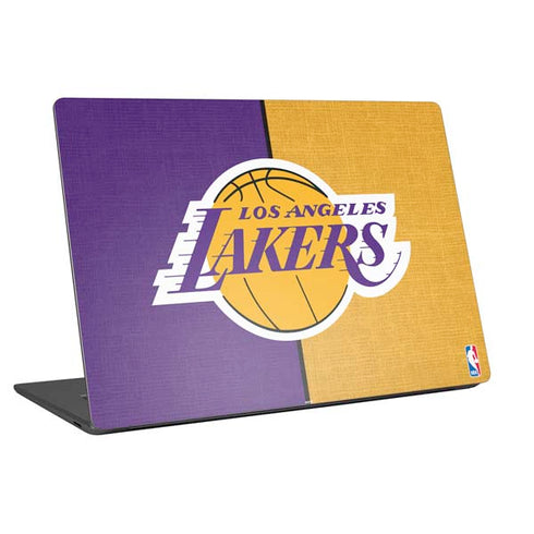 NBA Los Angeles Lakers Canvas Universal Laptop 16.6in (13.4 x 9.7in) Skin