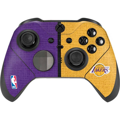 NBA Los Angeles Lakers Canvas Xbox Elite Wireless Controller Series 2 Skin