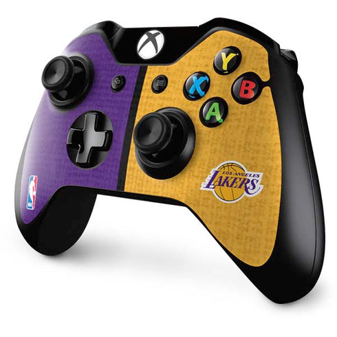 NBA Los Angeles Lakers Canvas Xbox One Controller Skin