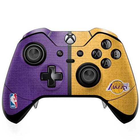 NBA Los Angeles Lakers Canvas Xbox One Elite Controller Skin