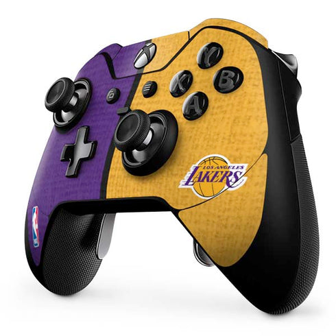 NBA Los Angeles Lakers Canvas Xbox One Elite Controller Skin