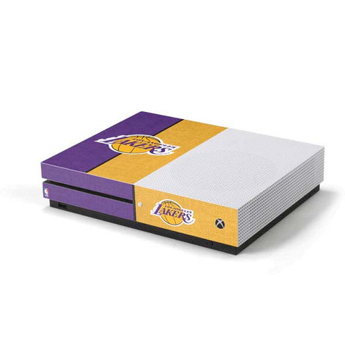NBA Los Angeles Lakers Canvas Xbox One S Console Skin
