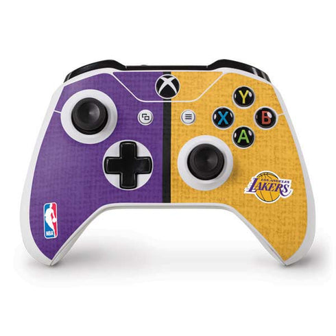 NBA Los Angeles Lakers Canvas Xbox One S Controller Skin