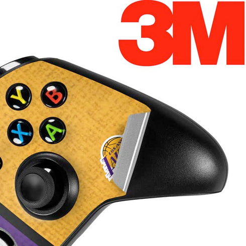 NBA Los Angeles Lakers Canvas Xbox One X Controller Skin