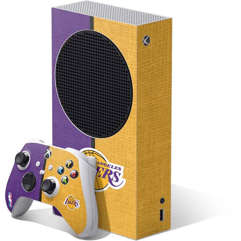 NBA Los Angeles Lakers Canvas Xbox Series S Skins