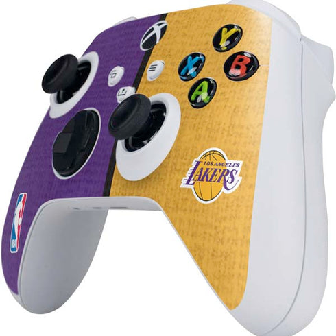 NBA Los Angeles Lakers Canvas Xbox Series S Controller Skin
