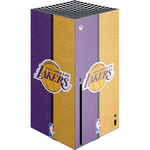 NBA Los Angeles Lakers Canvas Xbox Series X Console Skin